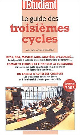Le guide des troisièmes cycles