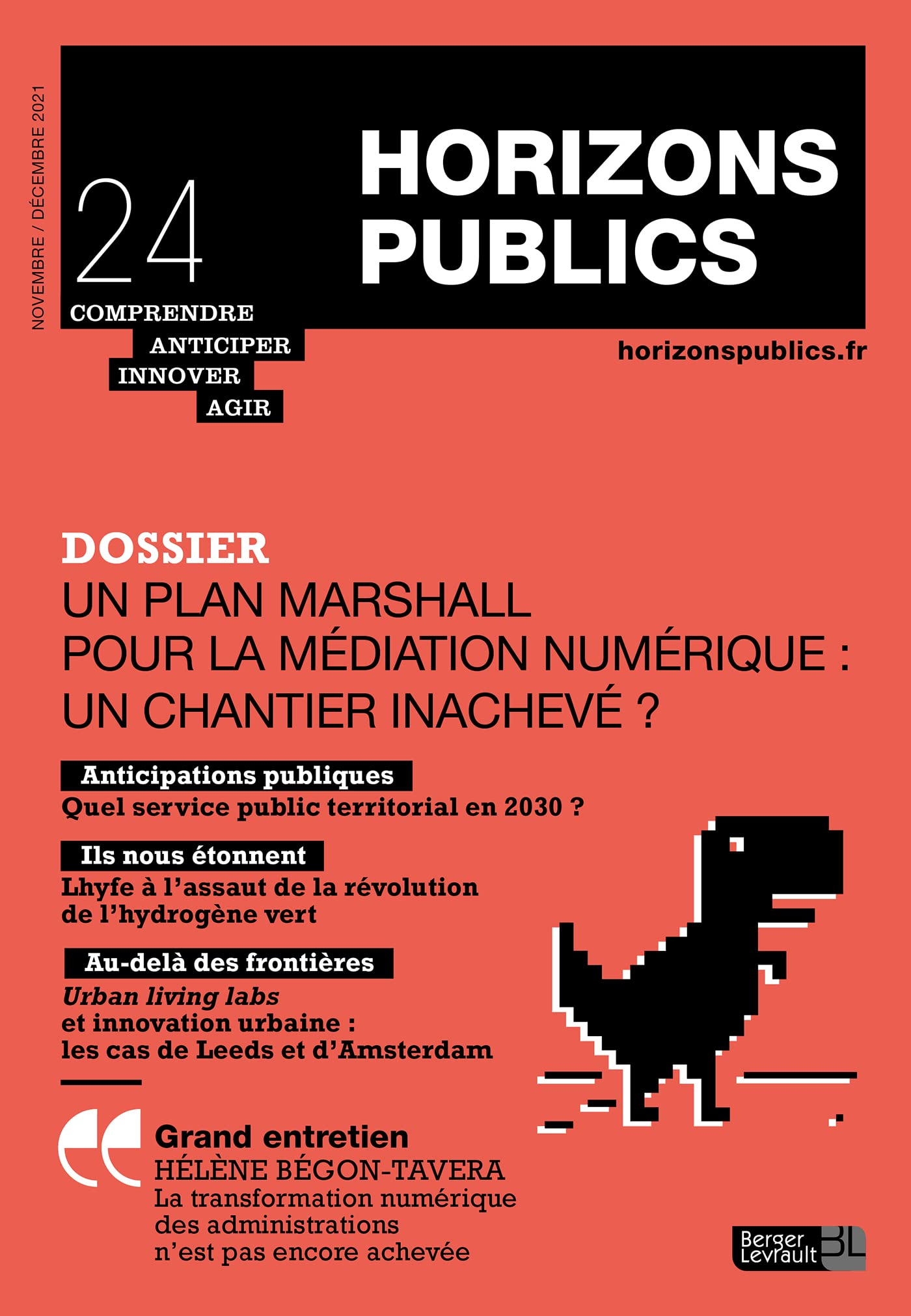 Horizons publics : comprendre, anticiper, innover, agir, n° 24. Un plan Marshall pour la médiation n