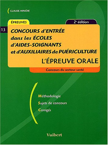 concours d'entrée en instituts d'as/ap : l'épreuve orale