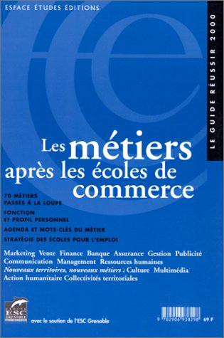 métiers après écoles de commerce , 2000