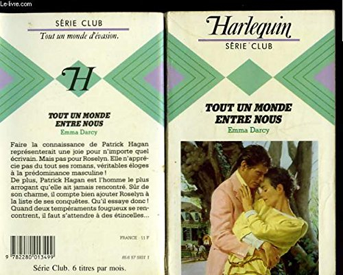 tout un monde entre nous (harlequin)