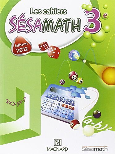 Les cahiers Sésamath 3e