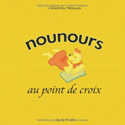 Nounours au point de croix