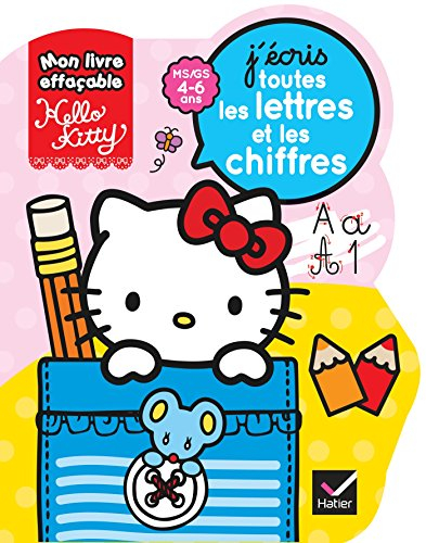 J'écris toutes les lettres et les chiffres : MS, GS, 4-6 ans
