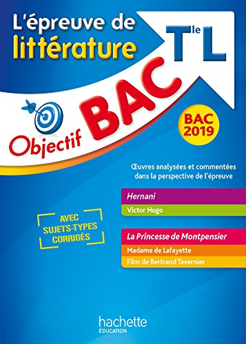 L'épreuve de littérature, terminale L : bac 2019