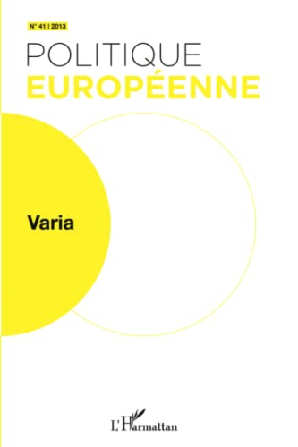 Politique européenne, n° 41