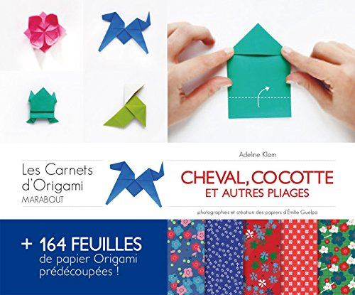 Cheval, cocotte et autres pliages : les carnets d'origami