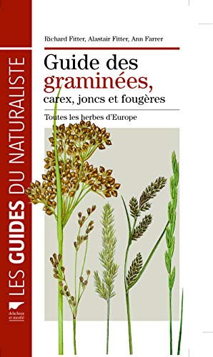 Guide des graminées, carex, joncs et fougères : toutes les herbes d'Europe