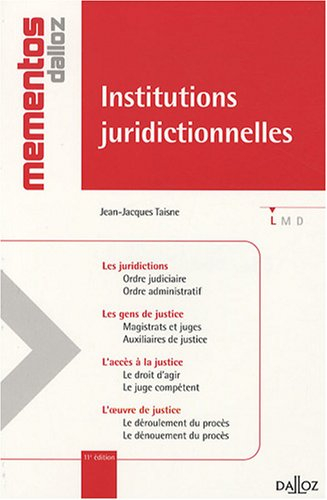 Institutions juridictionnelles