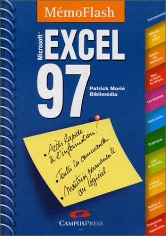 Microsoft Excel 97 : mémento
