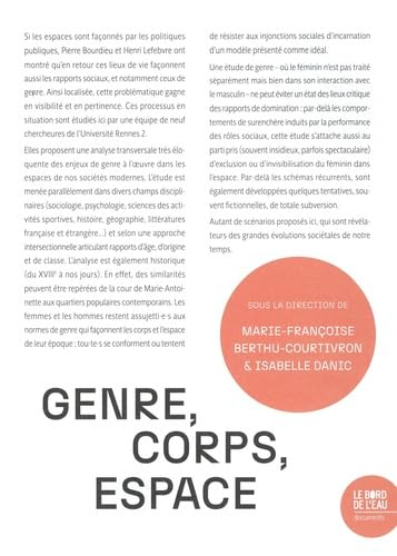 Genre, corps, espace : séminaire Genre de l'université de Rennes 2