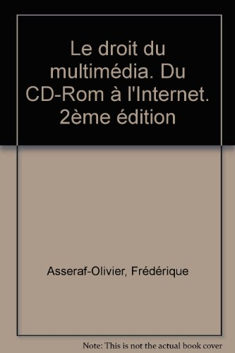 le droit du multimédia