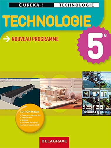 Technologie 5e : nouveau programme