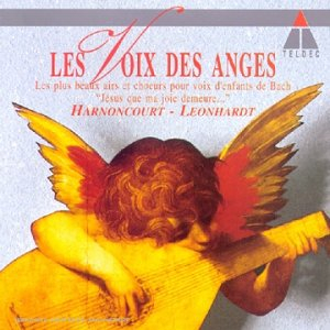 les voix des anges - airs et choeurs pour voix d'enfants extraits des cantates de bach