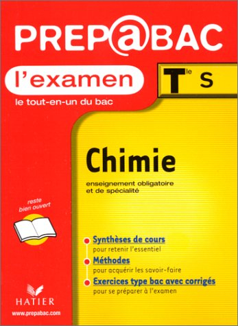 Chimie, examen, terminales S