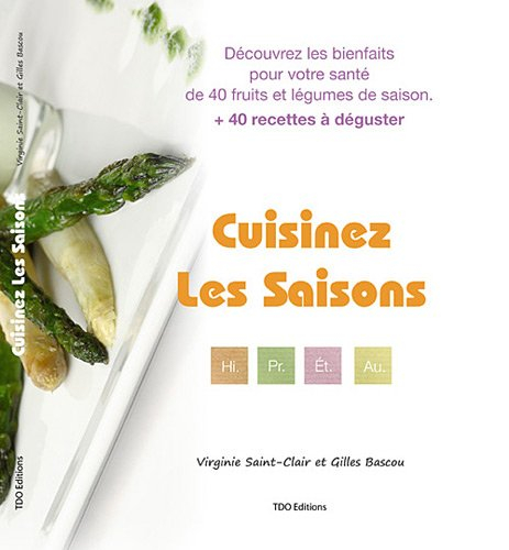 Cuisinez les saisons : découvrez les bienfaits pour votre santé de 40 fruits et légumes de saison + 