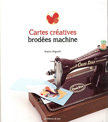 Cartes créatives brodées machine