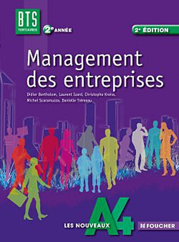 Management des entreprises BTS tertiaires 2e année