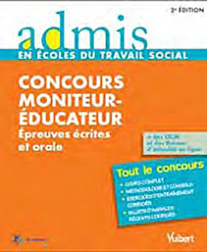 Concours moniteur-éducateur : épreuves écrites et orale