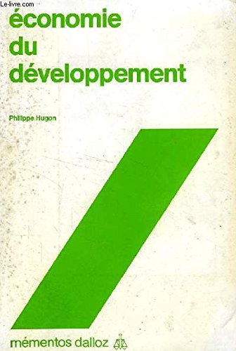 Economie du développement
