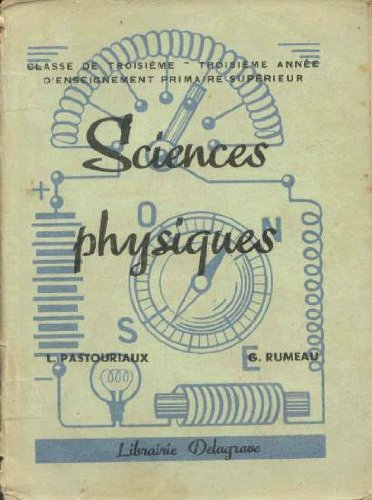 Sciences physiques, 3e technologique