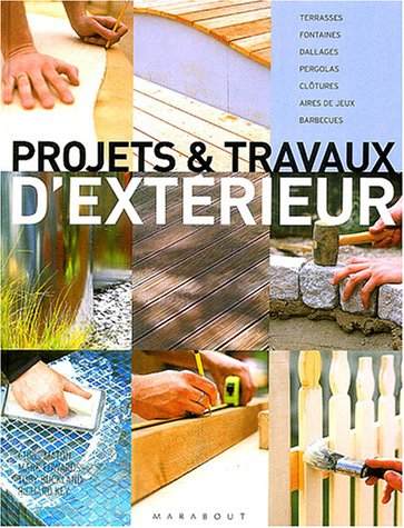 Projets et travaux d'extérieur : terrasses, fontaines, dallages, pergolas, clôtures, aires de jeux, 