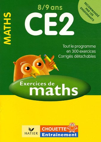 Exercices de maths CE2, 8-9 ans