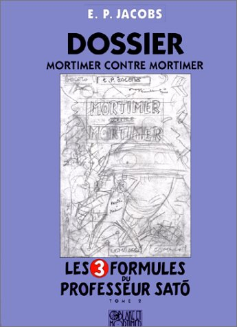 Blake et Mortimer, tome 2 : Les 3 formules du professeur Sato (crayonnés)