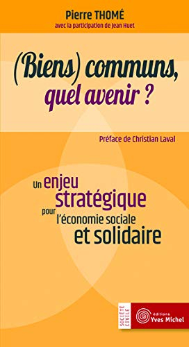 (Biens) communs, quel avenir ? : un enjeu stratégique pour l'économie sociale et solidaire