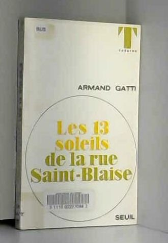les 13 soleils de la rue saint-blaise
