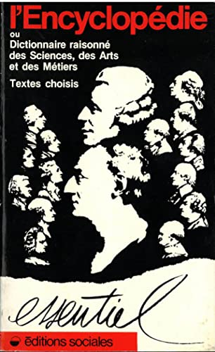 L'Encyclopédie : choix de textes