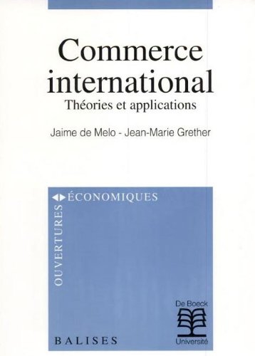 Théories et applications du commerce international
