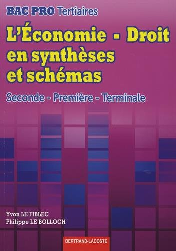 L'économie-droit en synthèses et schémas : seconde, première, terminale, bac pro tertiaires