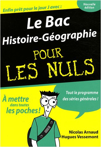 Le bac histoire-géographie pour les nuls
