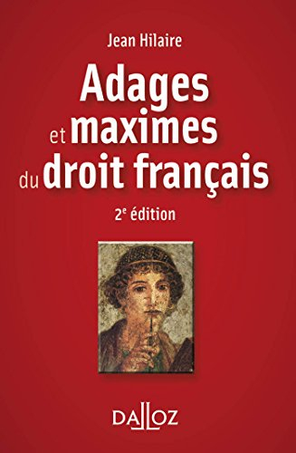 Adages et maximes du droit français