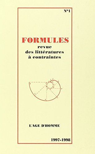 Formules, n° 1