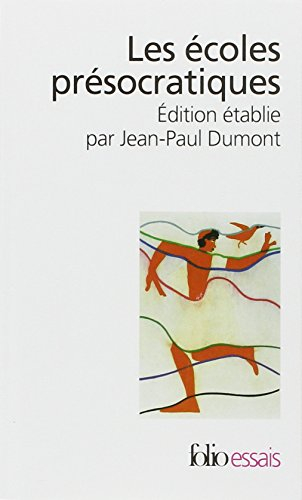 Les écoles présocratiques