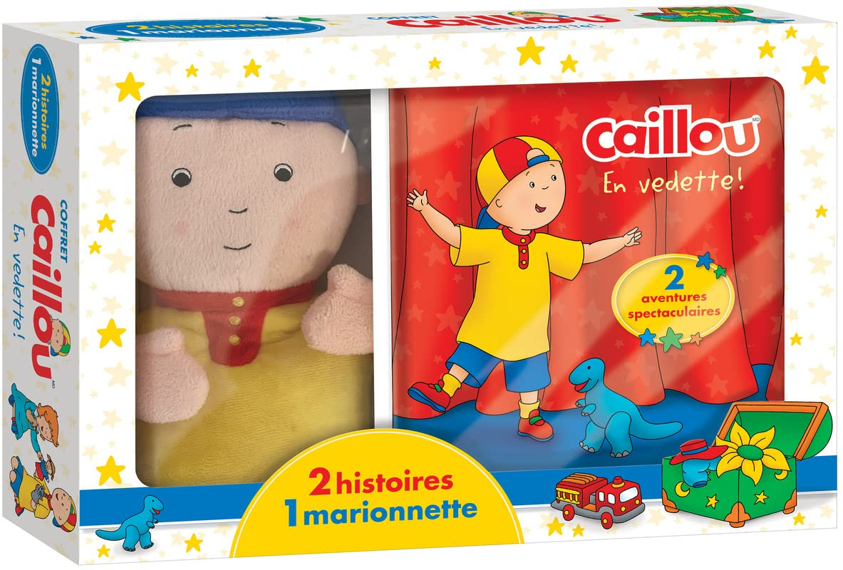 Caillou en vedette ! : 2 histoires, 1 marionnette