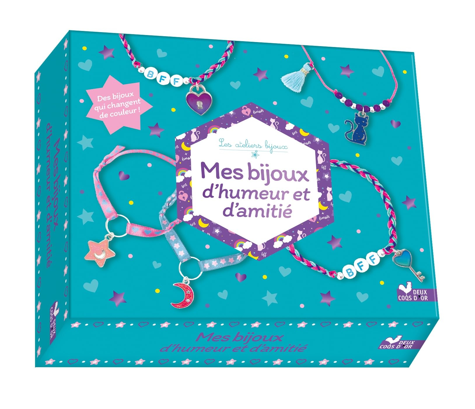 Mes bijoux d'humeur et d'amitié : coffret avec accessoires
