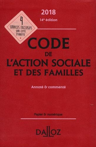 Code de l'action sociale et des familles 2018