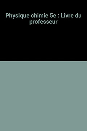 physique chimie 5ème, fichier du professeur