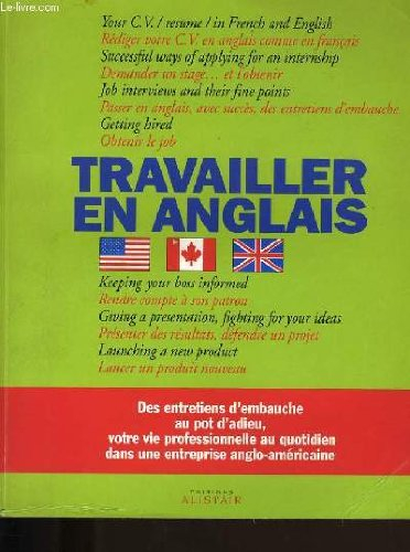 travailler en anglais