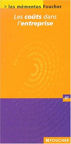 Les coûts dans l'entreprise