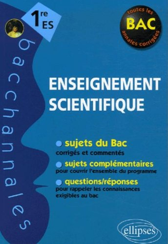Enseignement scientifique, 1re ES