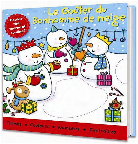 Le goûter de Noël du bonhomme de neige