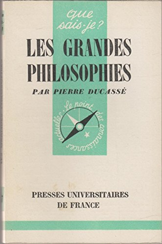 les grandes philosophies