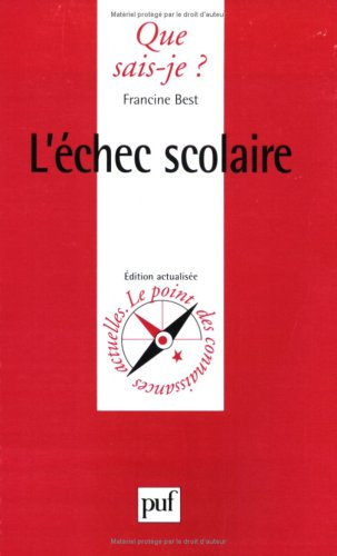 L'échec scolaire