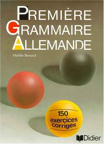 Première grammaire allemande