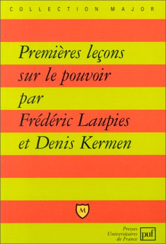 Premières leçons sur le pouvoir