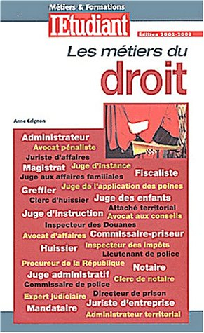 les métiers du droit, nouvelle édition